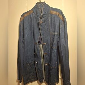 Upcycle Coed Blue Denim Jacket
